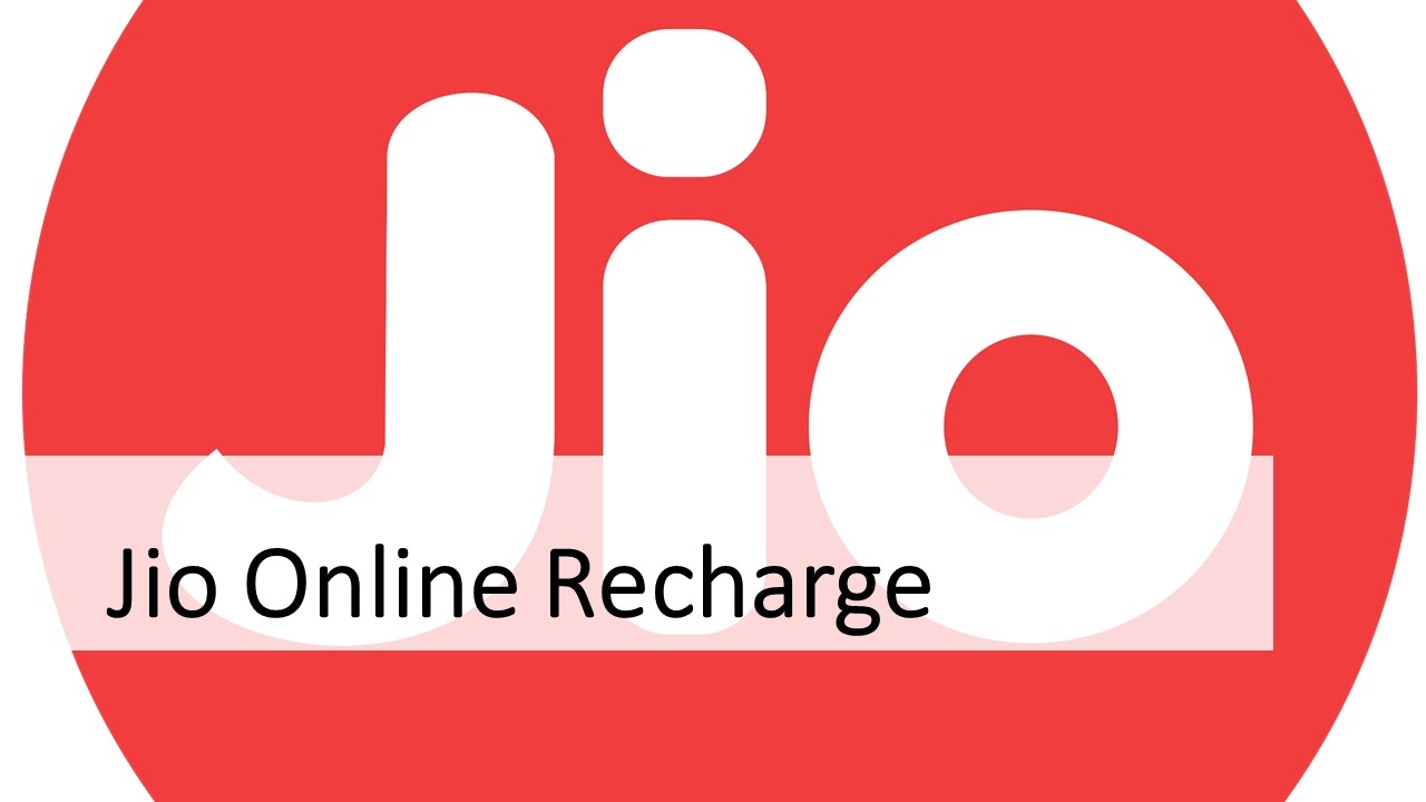 Jio online recharge